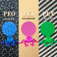 Lámina PEI/PEO/PET compatible Bambu lab X1/P1/A1 (A1 Mini) Series