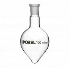 Matraz forma corazón boca esmerilada borosilicato
