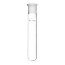 Tubo de ensayo con boca esmerilada borosilicato intercambiable sin tapón