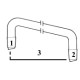 Adaptador de destilación acodado uniones esmeriladas borosilicato