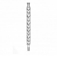 Columna Vigreux para destilación fraccionada vidrio borosilicato