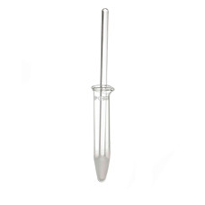 Homogeneizador con émbolo cónico de vidrio — varilla 8 mm Ø