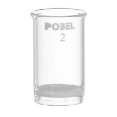 Crisol con placa filtrante borosilicato porosidades 1, 2, 3 y 4