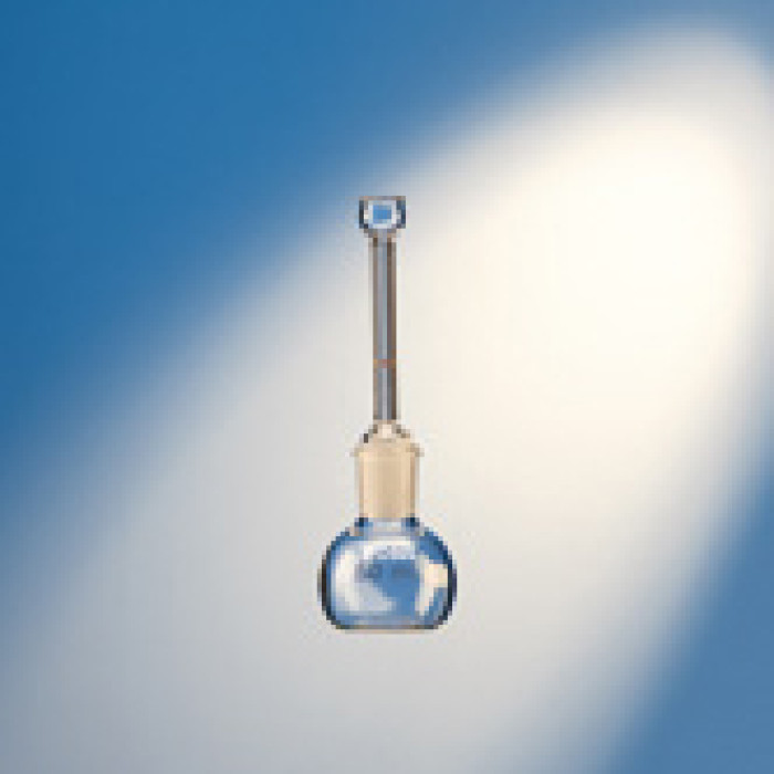 Picnómetro para sólidos borosilicato con tapón esmerilado