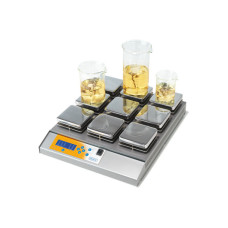Agitador Magnético con Calefacción MultiMix Heat D MMH90E 9 Plazas Digital