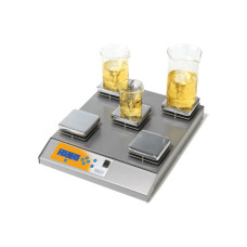 Agitador Magnético Digital con Calefacción 5 Plazas MultiMix Heat D MMH50E