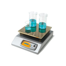 Placa calefactora digital MicroHeat Ultra S MCH400-SE 2000 W con sonda Pt100 y algoritmo fuzzy logic