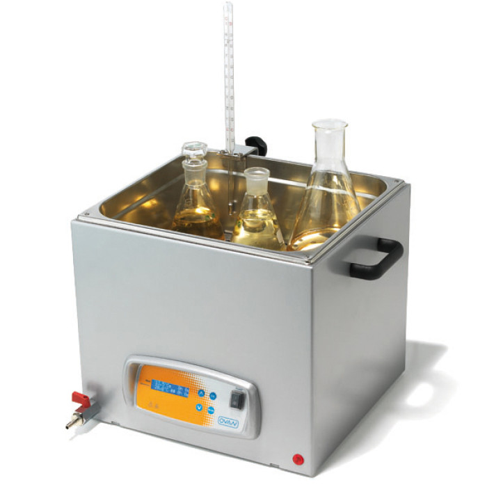 Baño termostatizado digital agua y aceite serie Bath D con cubeta inox AISI 304