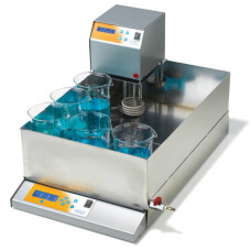 Baño termostato agua y aceite con agitación magnética multiplaza OvanTherm Multimix