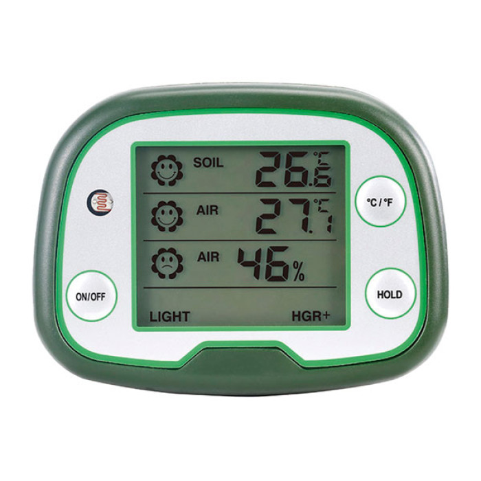 Termo-higrómetro digital para el cultivo D100