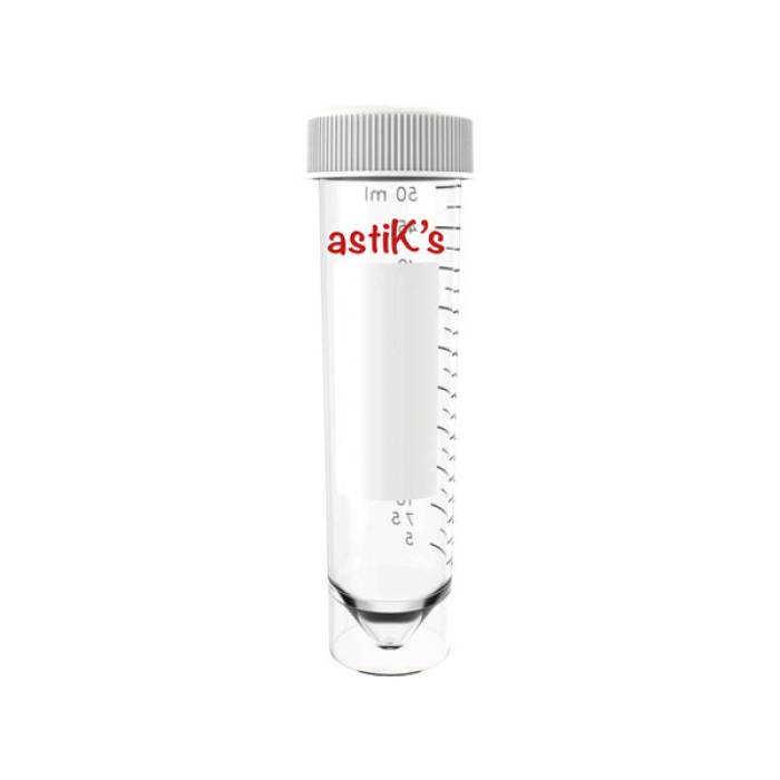 Tubo de centrífuga cónico 50 ml PP grado médico libre de metales pesados Premium Line