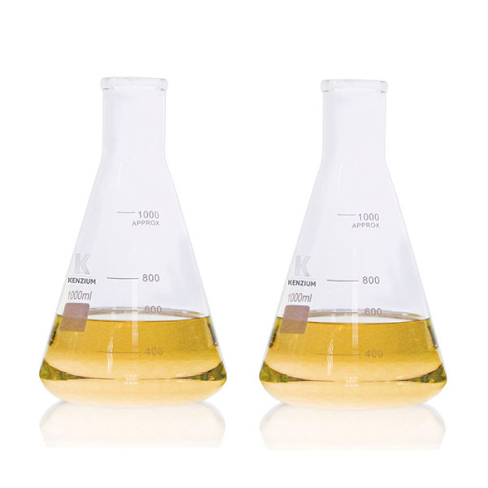 Matraz Erlenmeyer cuello estrecho borosilicato 3.3 con graduación impresa