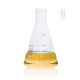 Matraz Erlenmeyer boca estrecha borosilicato 3.3 con varilla magnética de agitación