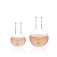 Matraz esférico fondo plano cuello estrecho borosilicato 3.3