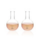 Matraz esférico fondo plano cuello estrecho borosilicato 3.3