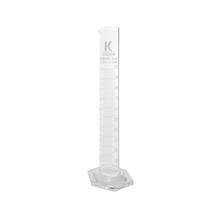 Pack probetas graduadas borosilicato 10/50/100 ml con escobillón y pipetas Pasteur LDPE