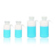 Pack 4 frascos lavadores LDPE cuello estrecho 2x250 ml + 2x500 ml