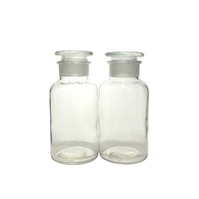FRASCO PARA REACTIVOS CUELLO ANCHO CON TAPÓN ESMERILADO