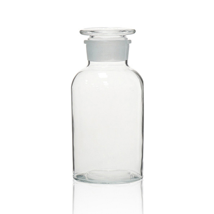 FRASCO PARA REACTIVOS CUELLO ANCHO CON TAPÓN ESMERILADO