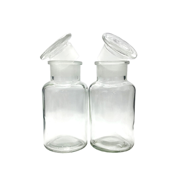 FRASCO PARA REACTIVOS CUELLO ANCHO CON TAPÓN ESMERILADO