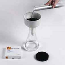 Papel filtro con carbón activo 155 g/m² celulosa y carbón activo