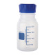 Frasco PP graduado cuello ancho con tapón GL 45 autoclavable