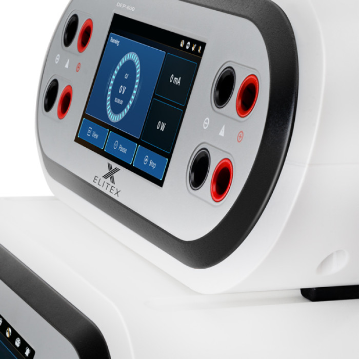 Fuente de alimentación para electroforesis Volt E600 600V 4 salidas pantalla táctil LCD