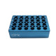 Bloque refrigerador metálico de aluminio anodizado para tubos PCR 0,2 - 2,0 ml