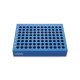 Bloque refrigerador metálico de aluminio anodizado para tubos PCR 0,2 - 2,0 ml