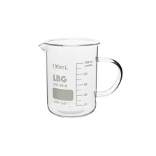 Vaso de precipitados forma baja con asa borosilicato LBG 3.3
