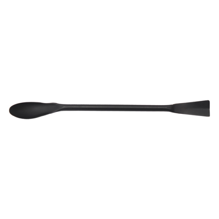 Cuchara-espátula de muestreo recubierta PTFE acero inoxidable 304 autoclavable