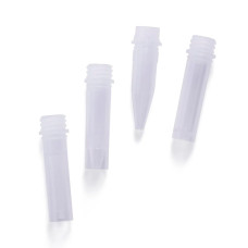 Microtubo a rosca 11 x 44 mm polipropileno libre de DNAsa RNAsa y pirógenos