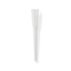 Punta universal 1-200 µl orificio grande para micropipeta en rack autoclavable