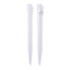 Puntas macro universales 1-5 ml tipo Finnpipette con corona natural rack PP autoclavable