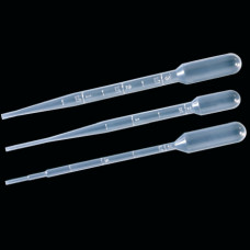 Pipetas Pasteur graduadas polietileno transparente tolerancia ±10%