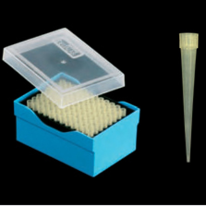 Puntas de pipeta universales 5-200 µl compatibles Eppendorf Gilson Brand rack autoclavable