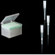 Punta para pipeta 1-200 µl corona especial para gel rack polipropileno autoclavable