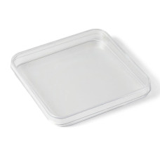 Placa Petri cuadrada 120x120 mm poliestireno aséptica bolsas de 10 unidades caja 240 uds