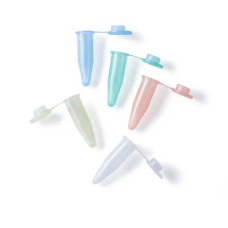 Microtubo 1,5 ml tipo Eppendorf polipropileno transparente con tapa integrada autoclavable