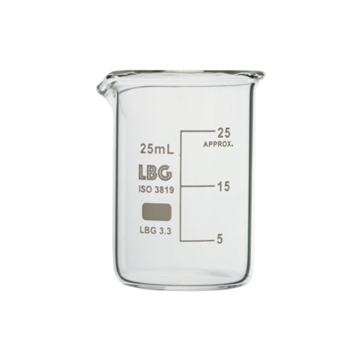 Vaso de precipitados forma baja borosilicato LBG 3.3 | DIN 12331 ISO 3819