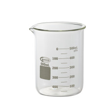 Vaso de precipitados forma baja uso intensivo doble escala borosilicato 3.3 GLASSCO
