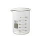 Vaso de precipitados forma baja uso intensivo doble escala borosilicato 3.3 GLASSCO