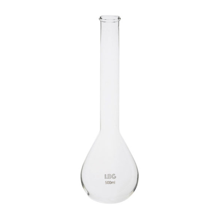 Matraz Kjeldahl borosilicato 3.3 para determinación de nitrógeno