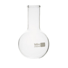 Matraz fondo redondo cuello estrecho borosilicato 3.3