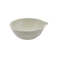 Cápsula de evaporación de porcelana fondo redondo con pico