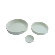 Cápsula de evaporación de porcelana fondo plano Premium Line 1150 °C interior esmaltado