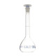 Matraz aforado clase A borosilicato 3.3 con tapón PE GLASSCO ISO 1042