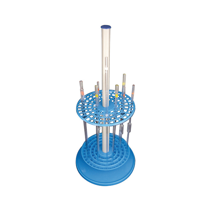 Soporte giratorio para pipetas de polipropileno hasta 10 mm de diámetro