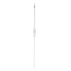 Pipeta aforada un aforo clase A USP ISO 648 Eichordnung borosilicato GLASSCO