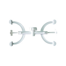 Soporte para buretas polipropileno y aluminio pintado